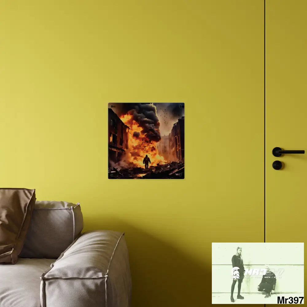 Escape from the block no 8 2628 days Death Flat Covert Failures Ltd Edition no 22 Acrylic Wall Art Panels Home Decor