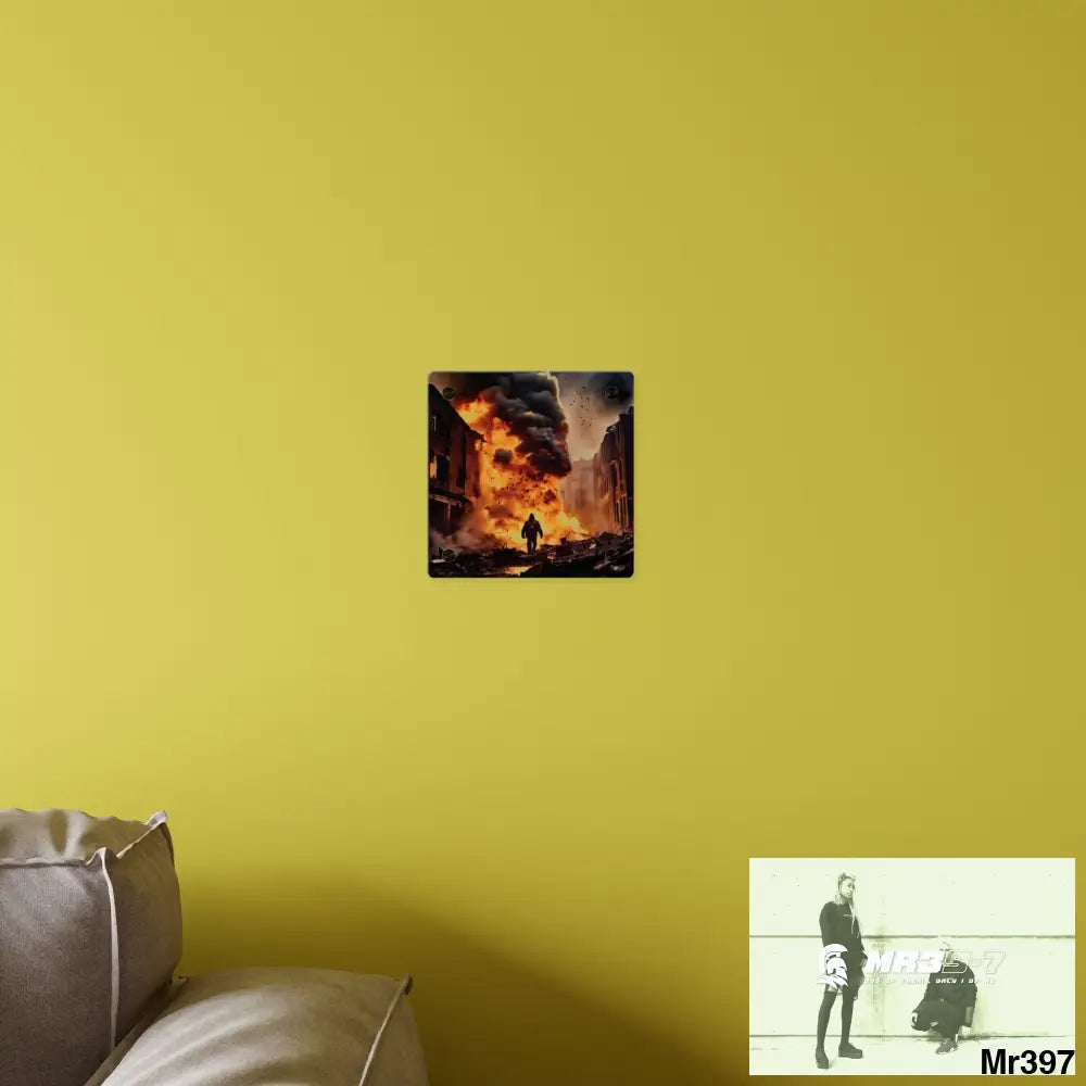 Escape from the block no 8 2628 days Death Flat Covert Failures Ltd Edition no 22 Acrylic Wall Art Panels Home Decor