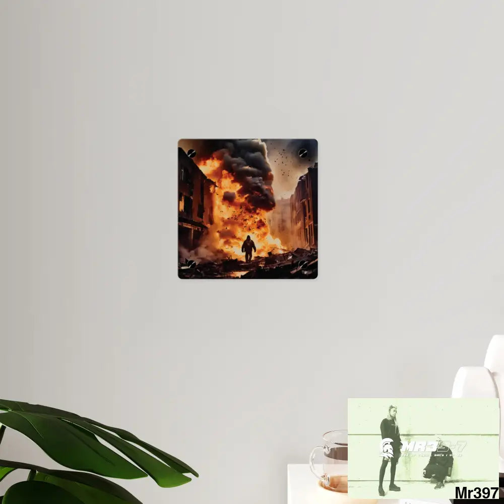 Escape from the block no 8 2628 days Death Flat Covert Failures Ltd Edition no 22 Acrylic Wall Art Panels Home Decor