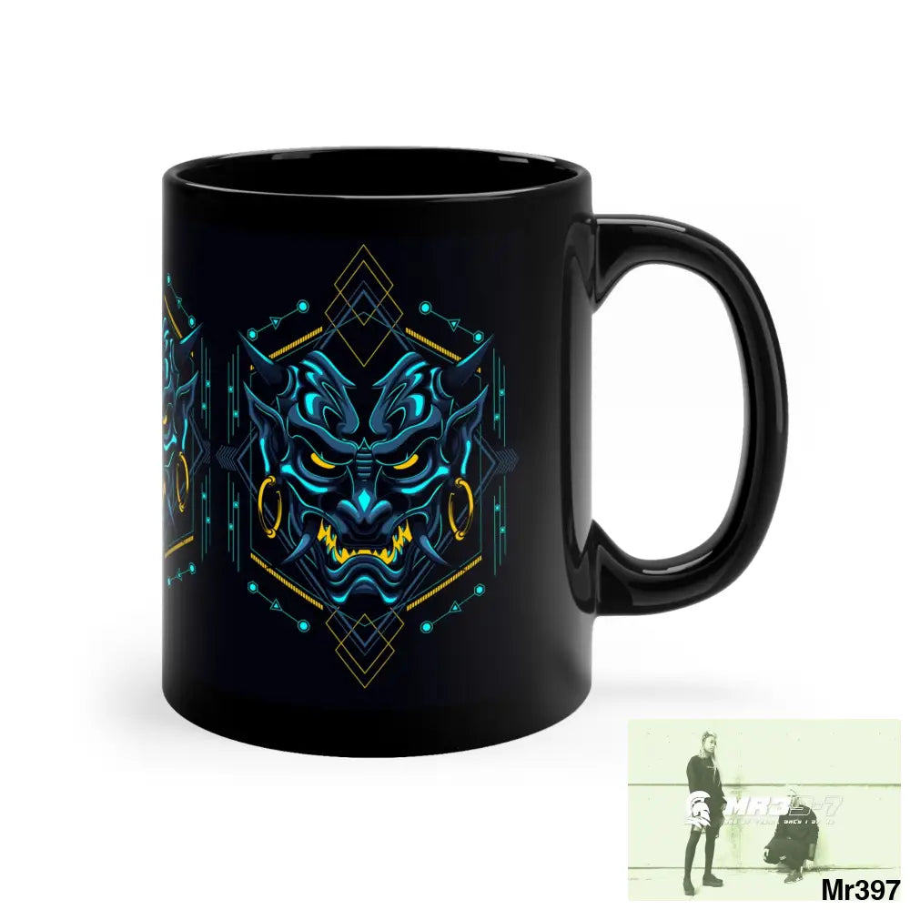 Evil Ronin Samurai Warrior 11oz Black Mug 11oz Mug