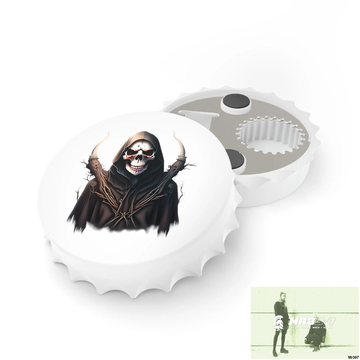 f Reaper Magnetic Bottle Opener One size / White Accessories
