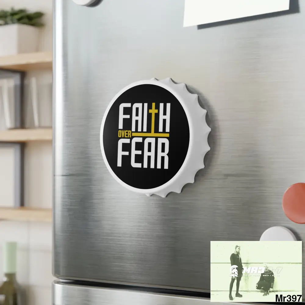 Faith over fear Edition Bottle Opener One size / White Accessories