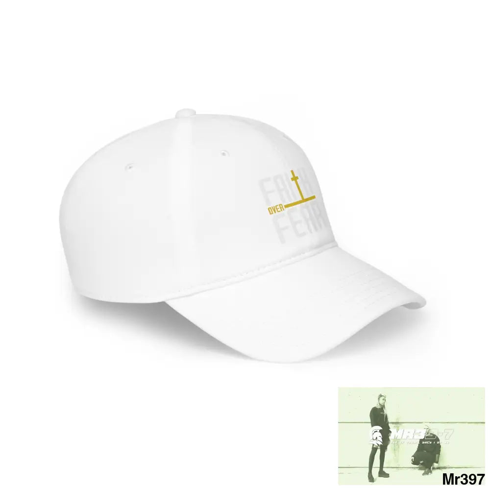 Faith over Fear Low Profile Baseball cap Hats