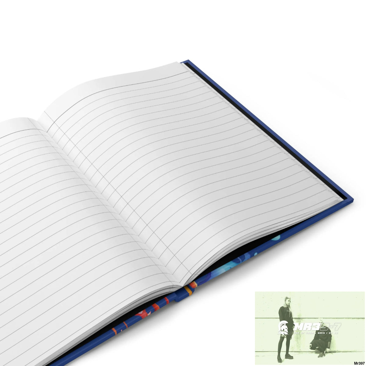 Faith over fear Melting Headset Hardcover Journal Matte Journal Paper products