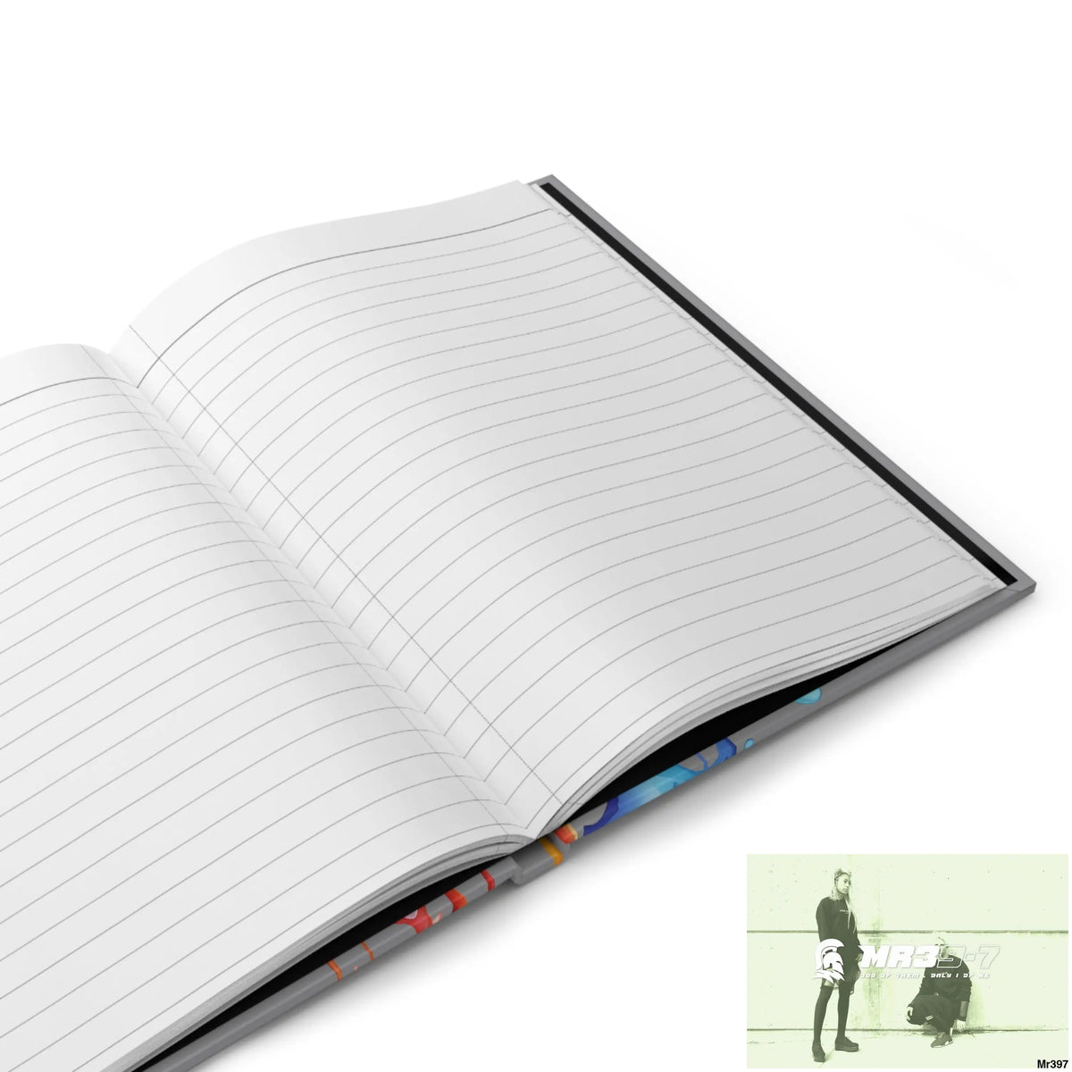 Faith over fear Melting Headset Hardcover Journal Matte Journal Paper products