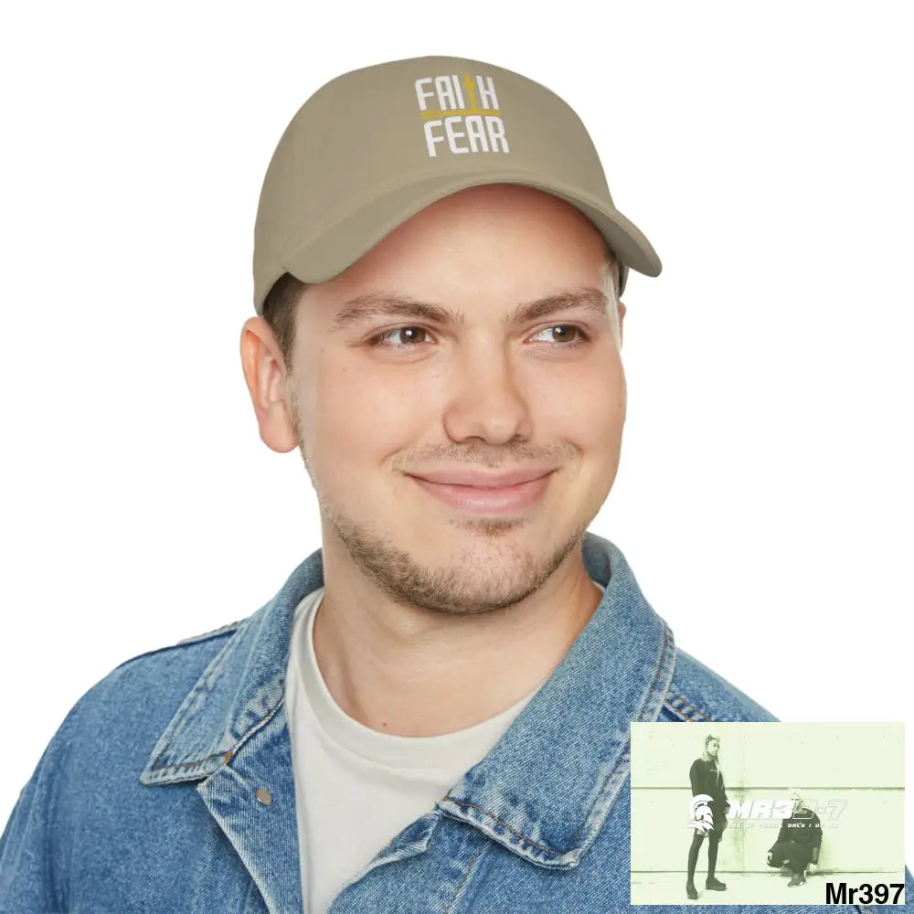 Faith overfear Low Profile Baseball cap Hats