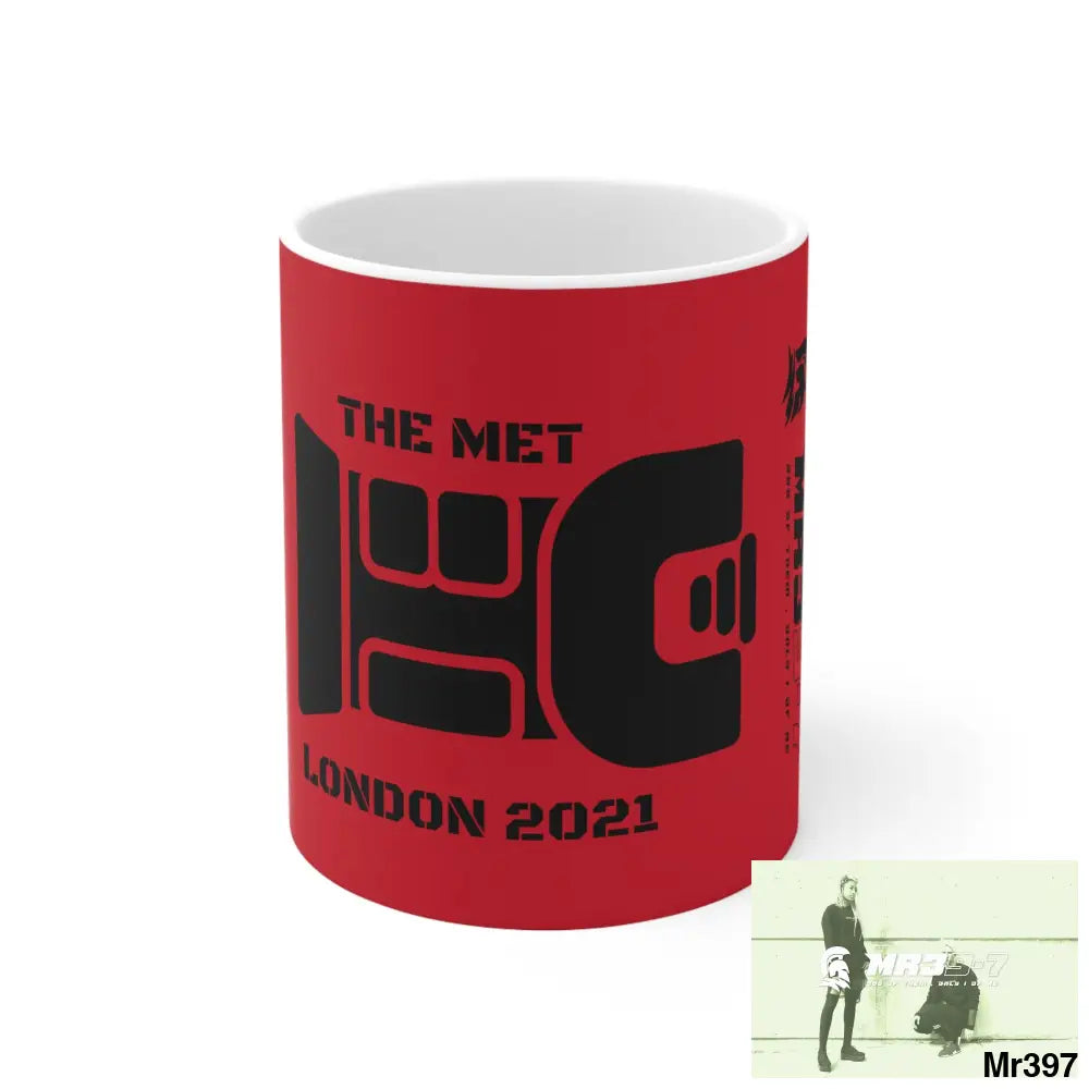 Following hitman,MR39 tasered by the MET London 2021 Ceramic Mug 11oz 11oz Mug