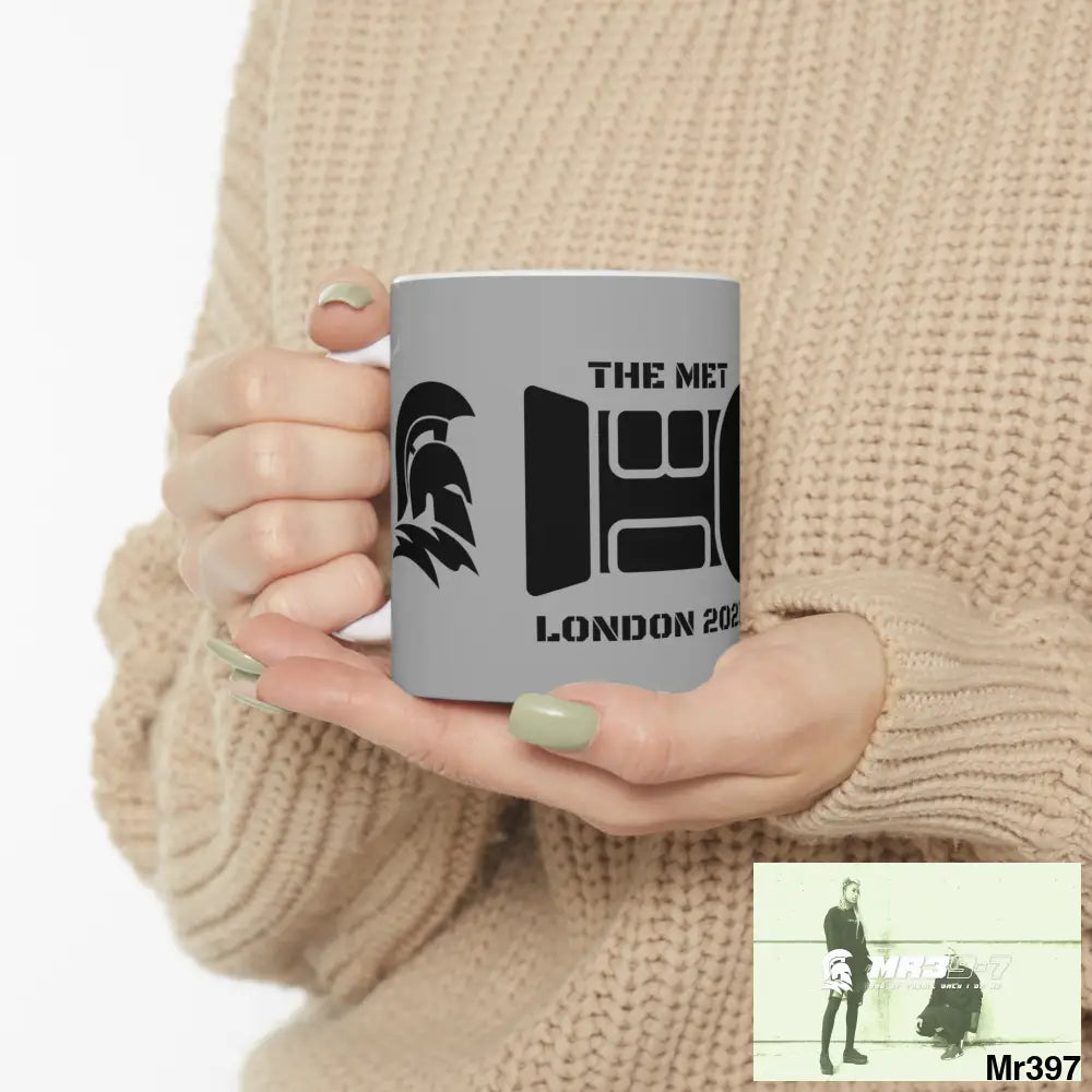 Following hitman,MR39 tasered by the MET London 2021 Ceramic Mug 11oz 11oz Mug