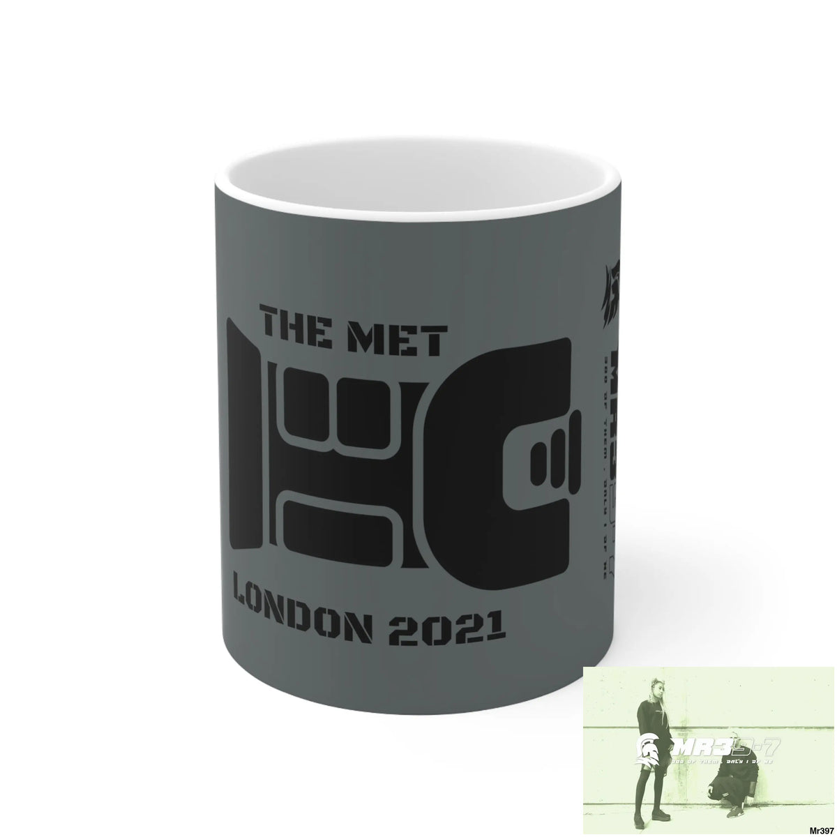 Following hitman,MR39 tasered by the MET London 2021 Ceramic Mug 11oz 11oz Mug