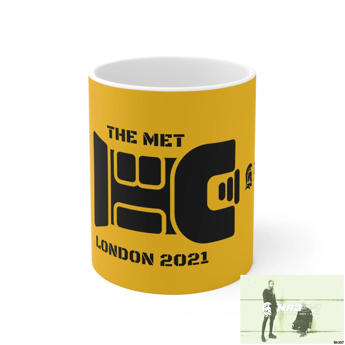 Following hitman,MR39 tasered by the MET London 2021 Ceramic Mug 11oz 11oz Mug