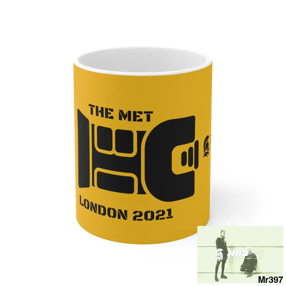 Following hitman,MR39 tasered by the MET London 2021 Ceramic Mug 11oz 11oz Mug