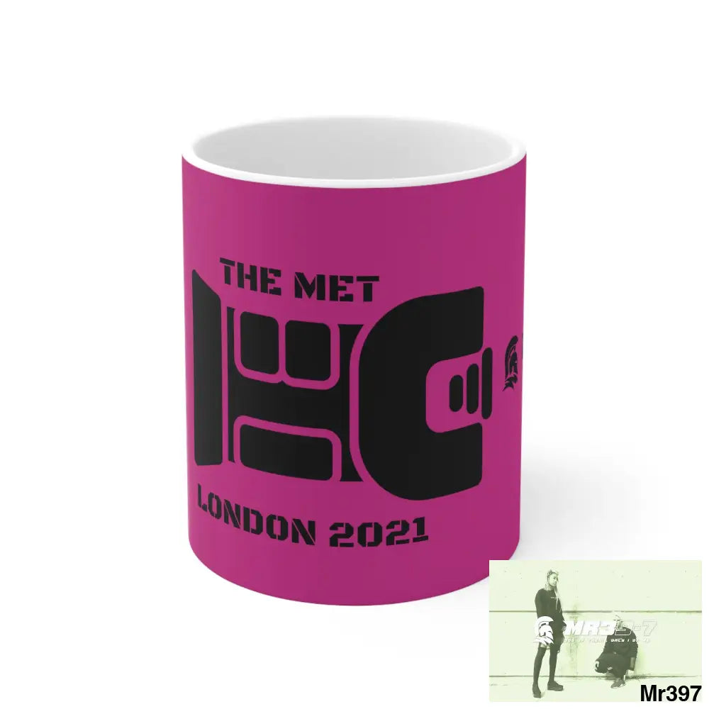 Following hitman,MR39 tasered by the MET London 2021 Ceramic Mug 11oz 11oz Mug