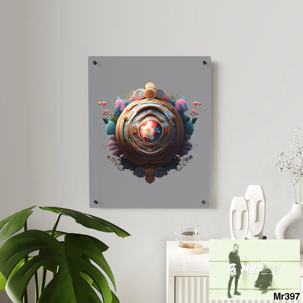 Good Fortune Vision Graphic Acrylic Wall Art Panels Home Decor