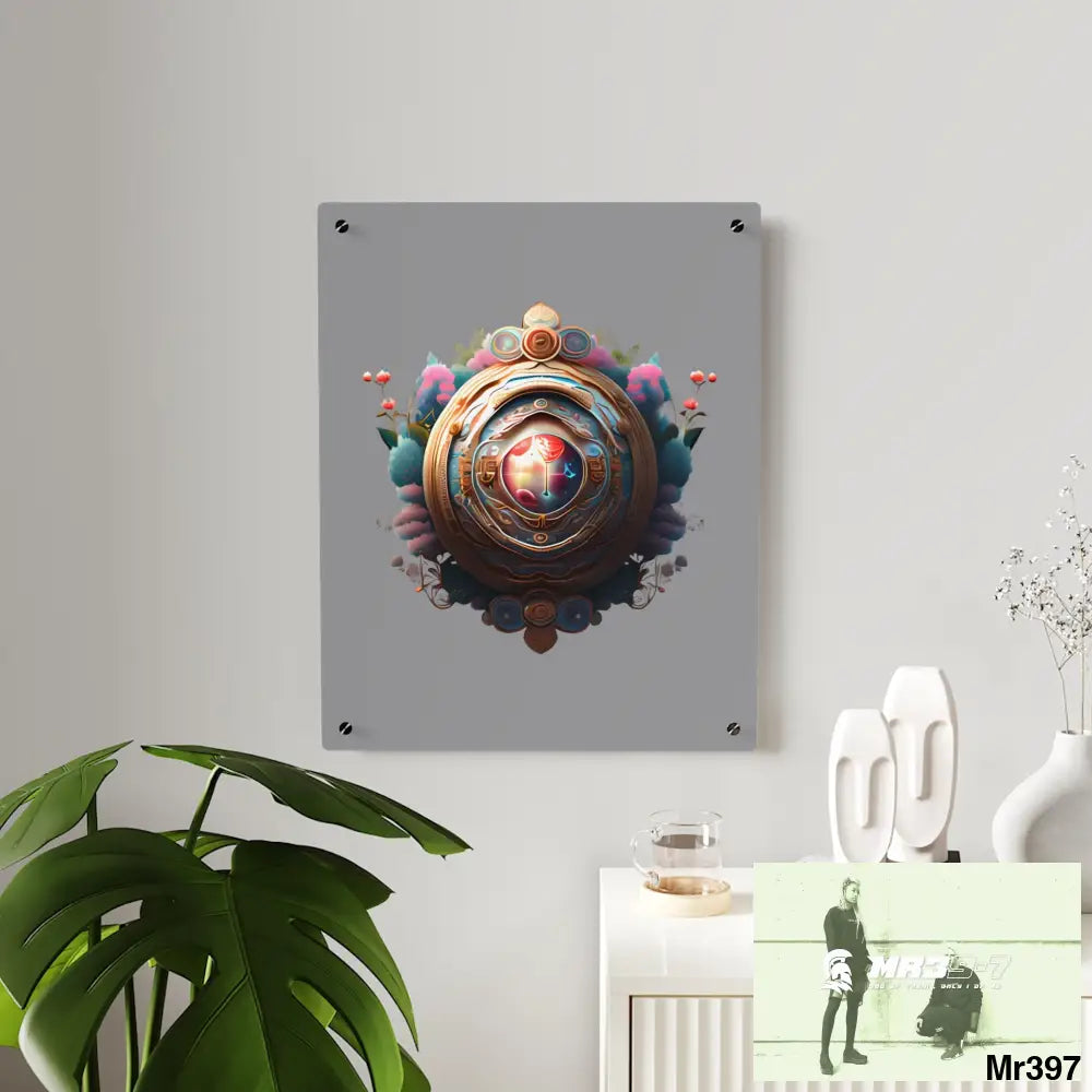 Good Fortune Vision Graphic Acrylic Wall Art Panels Home Decor