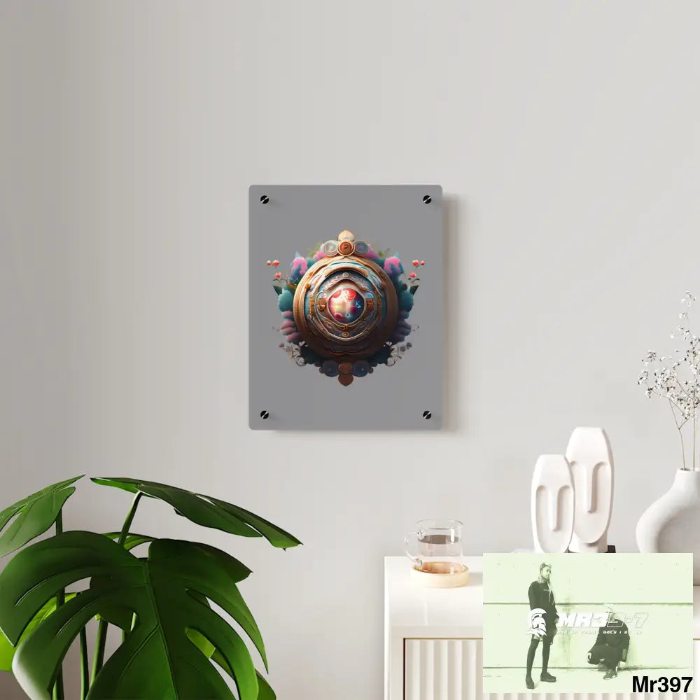 Good Fortune Vision Graphic Acrylic Wall Art Panels Home Decor