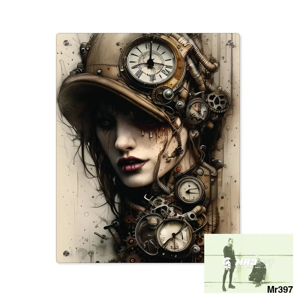 Gothic Animal Super Resolution Graphic Acrylic Wall Art Panels 16″ x 20″ (Vertical) / 0.25’’ Home Decor