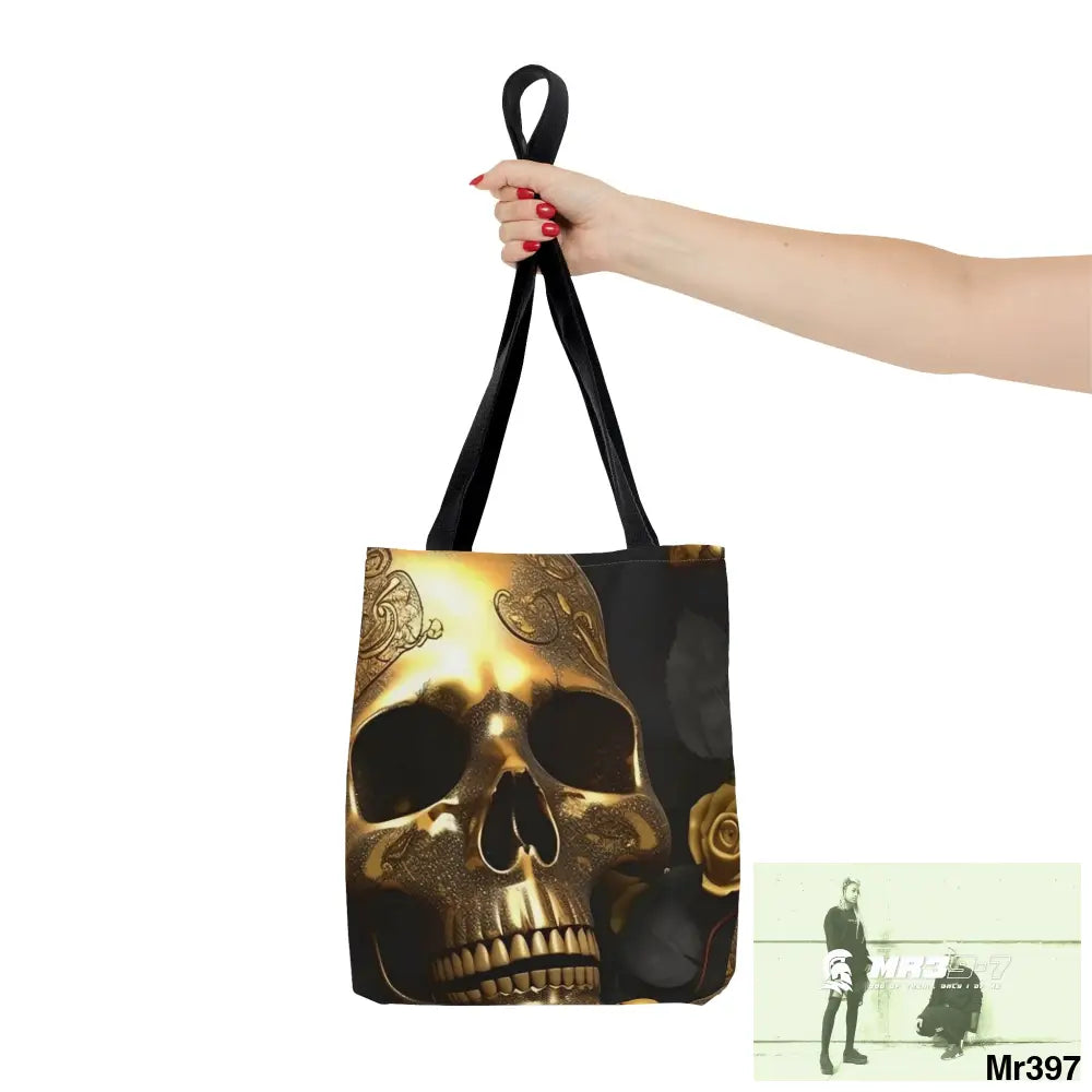 Gothic skulls & Roses Tote Bag (AOP) Bags