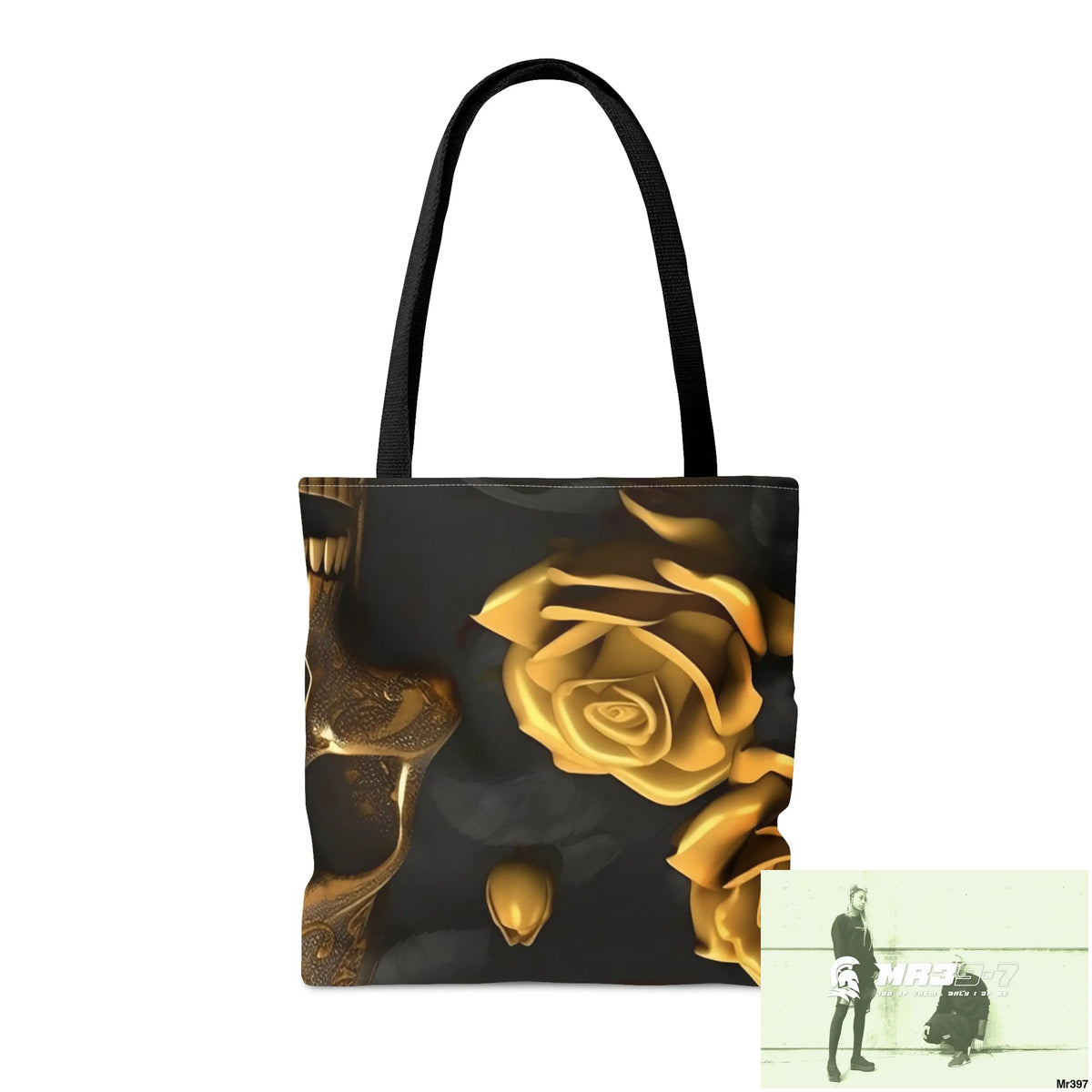 Gothic skulls & Roses Tote Bag (AOP) Bags