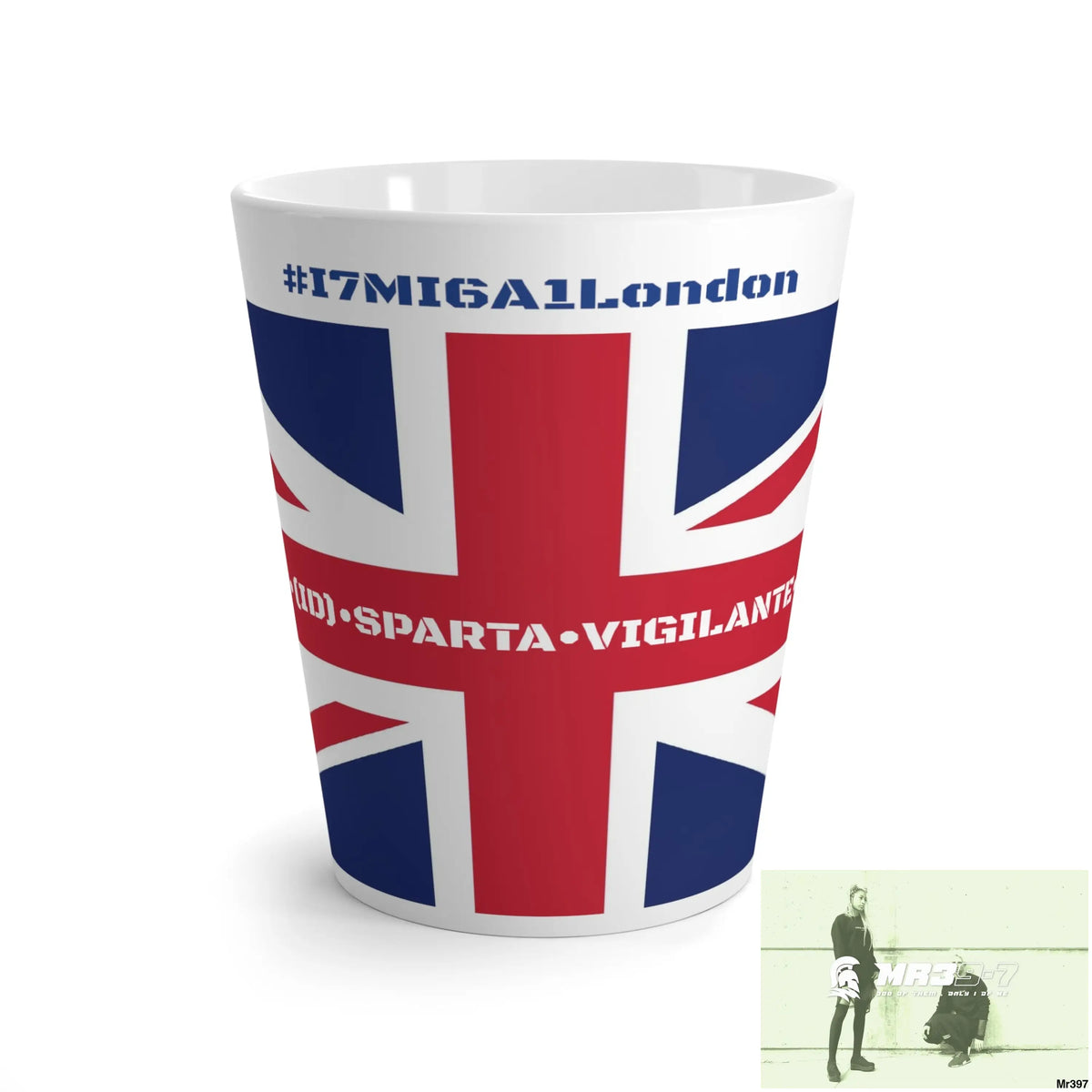Great Britain A1WDWRSFSPARTAMR39-7 #I7MI6A1London Latte Mug 12oz Mug