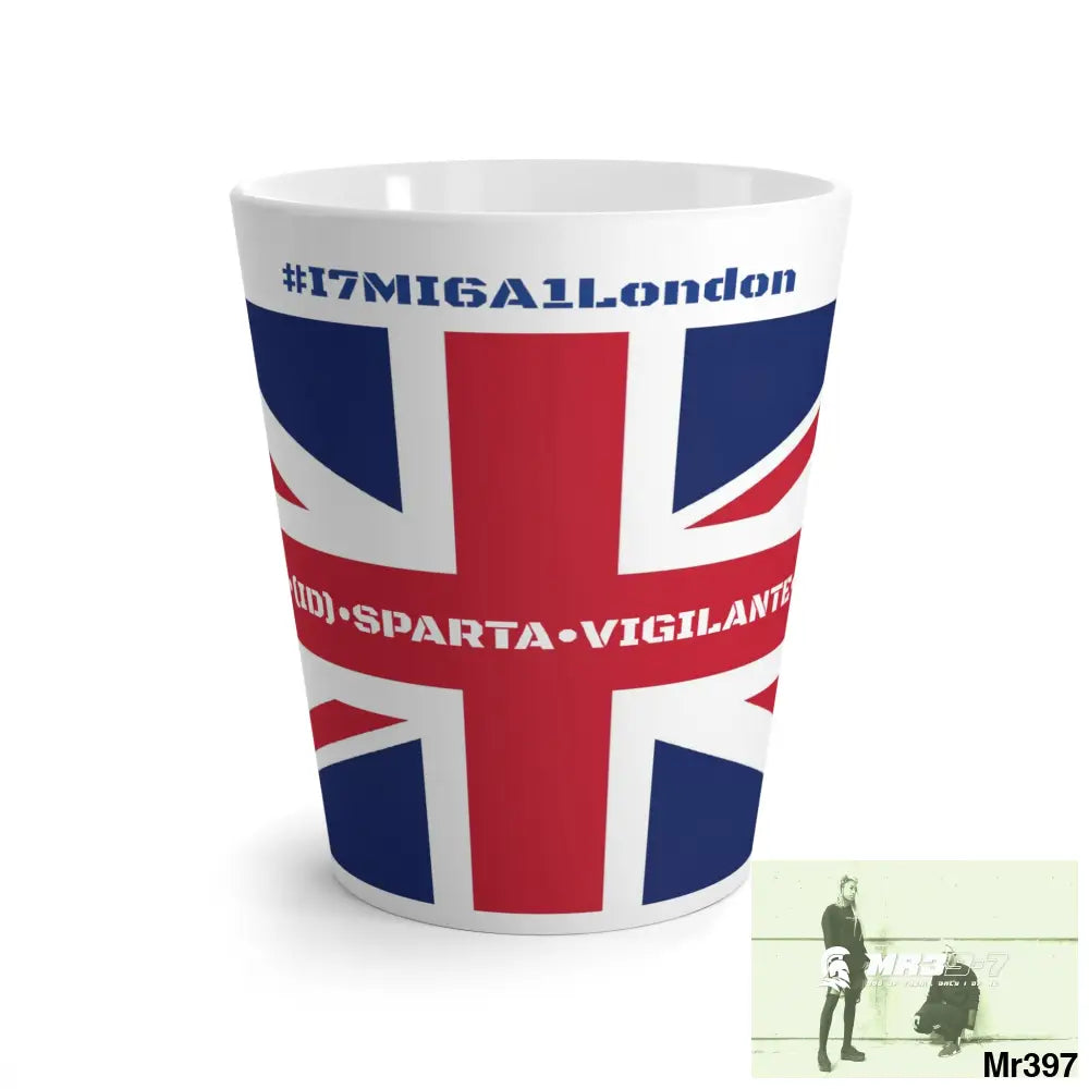 Great Britain A1WDWRSFSPARTAMR39-7 #I7MI6A1London Latte Mug 12oz Mug