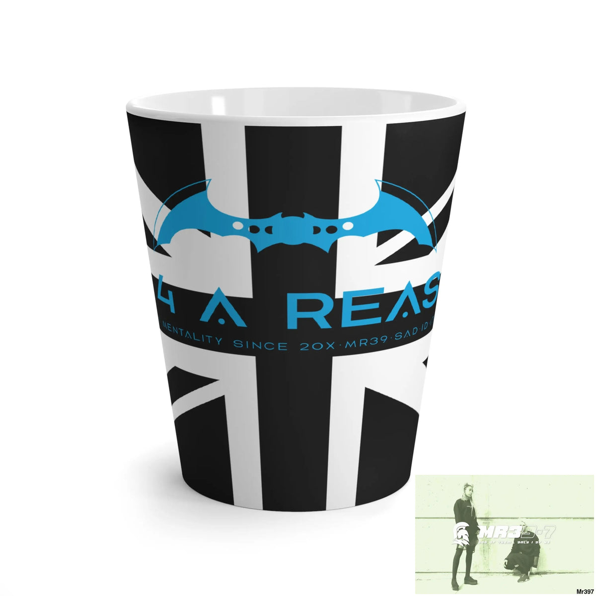 Great Britain Black flag A1 4 A Reason Latte Mug 12oz Mug