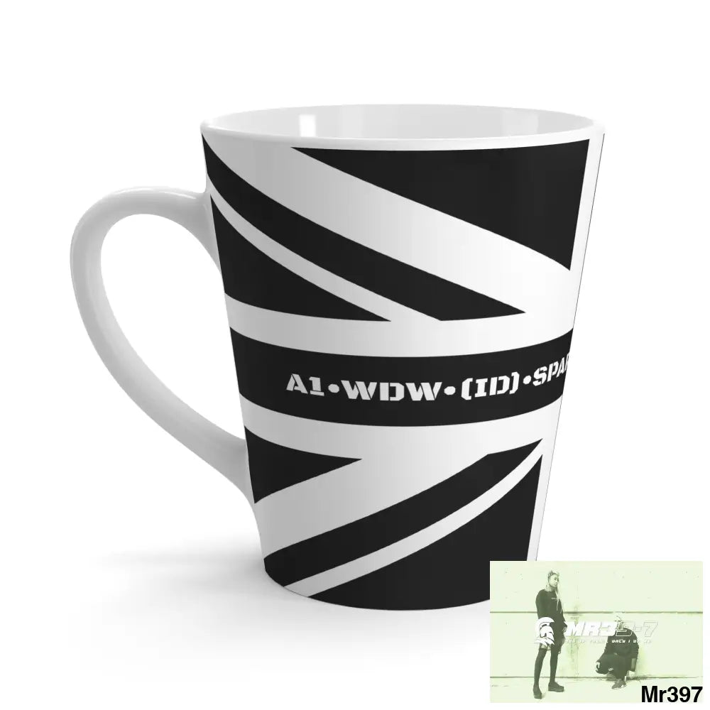 Great Britain Black flag A1 full set mentality Latte Mug 12oz Mug