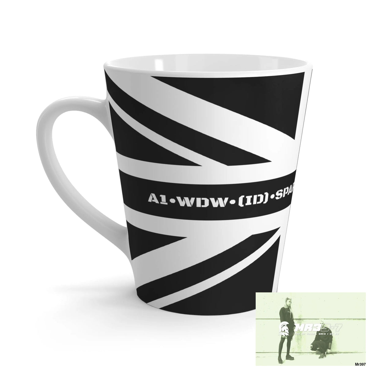 Great Britain Black flag A1 full set mentality Latte Mug 12oz Mug