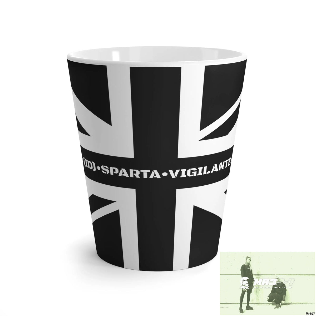 Great Britain Black flag A1 full set mentality Latte Mug 12oz Mug