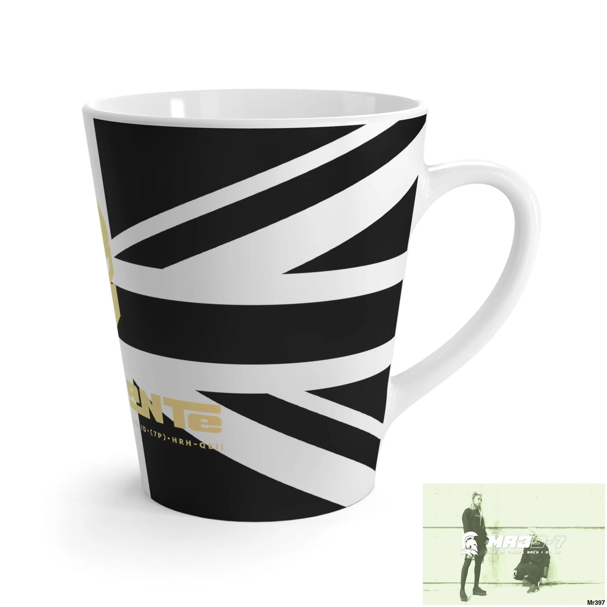 Great Britain Black flag A1-Vigilante Latte Mug 12oz Mug