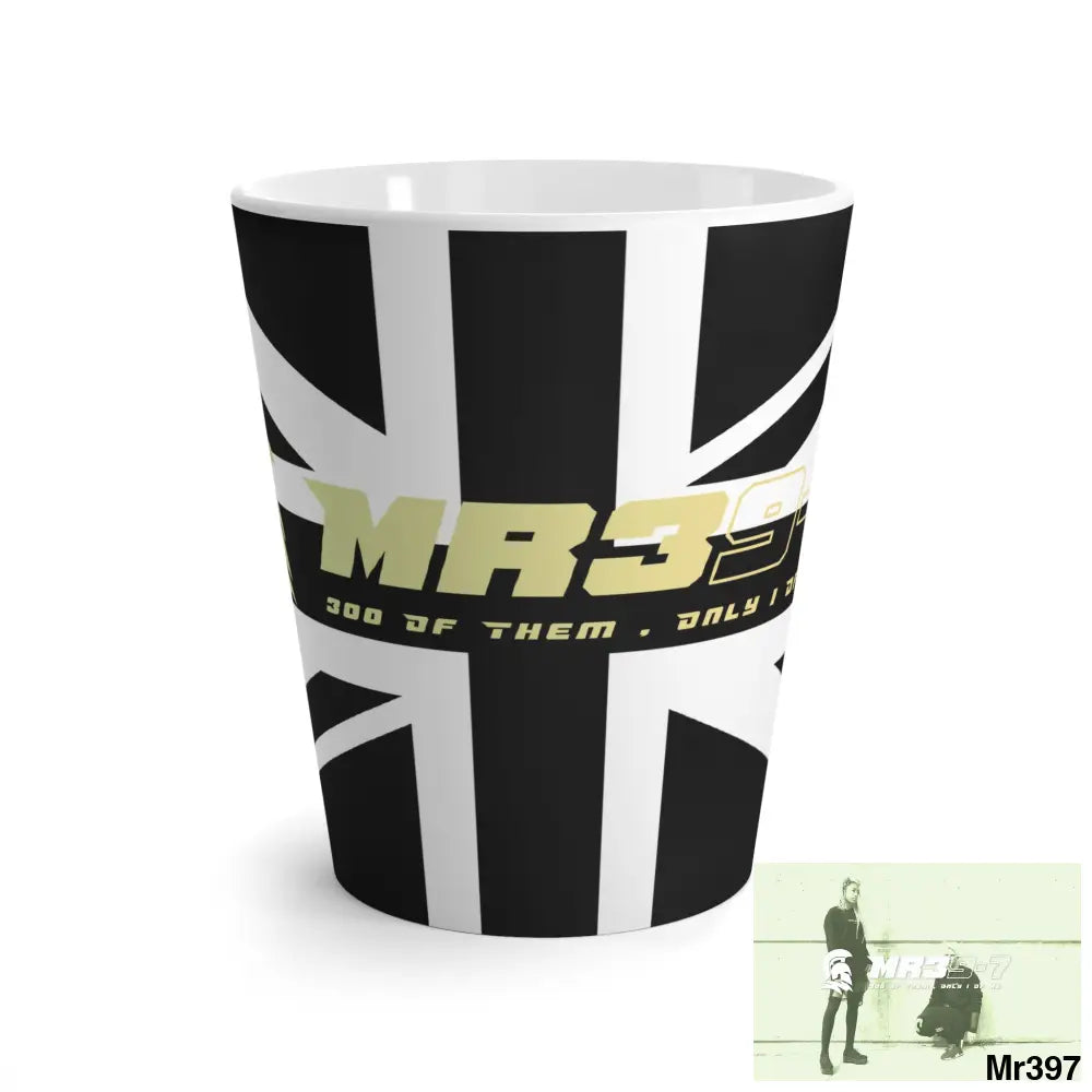 Great Britain Black flag Mr39-7 Latte Mug 12oz Mug
