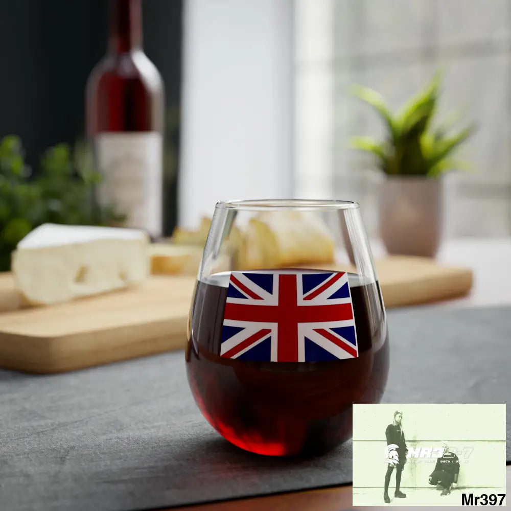 Great Britain Stemless Wine Glass 11.75oz 11.75oz Mug