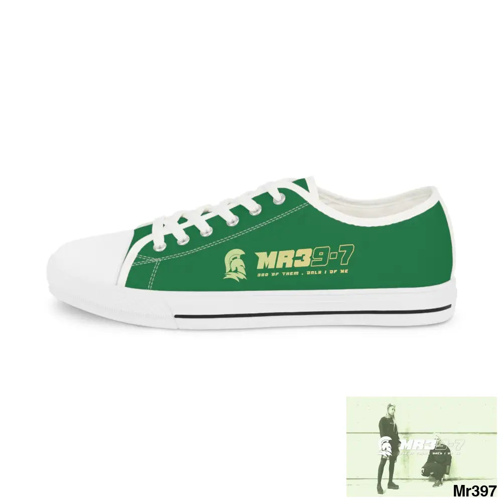 Green MR39S Men’s Low Top Sneakers Shoes