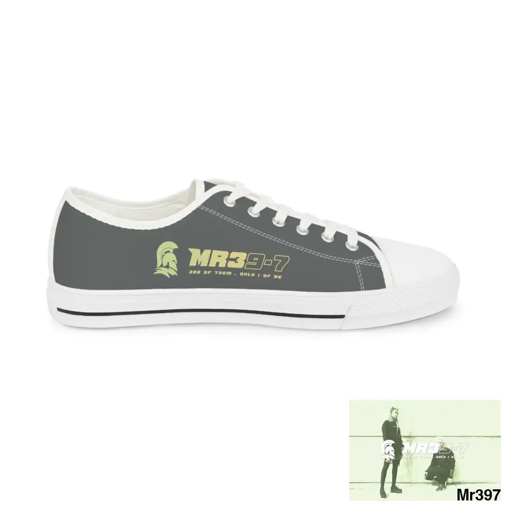 Grey MR39S Men’s Low Top Sneakers Shoes