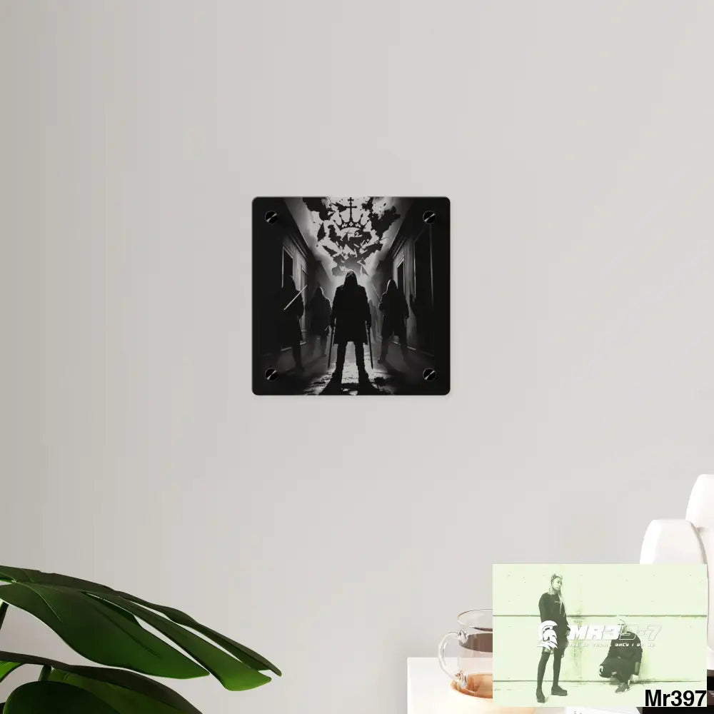 Hell Shadows no 3 2628 days Death Flat Covert Failures Ltd Edition no 22 Acrylic Wall Art Panels Home Decor