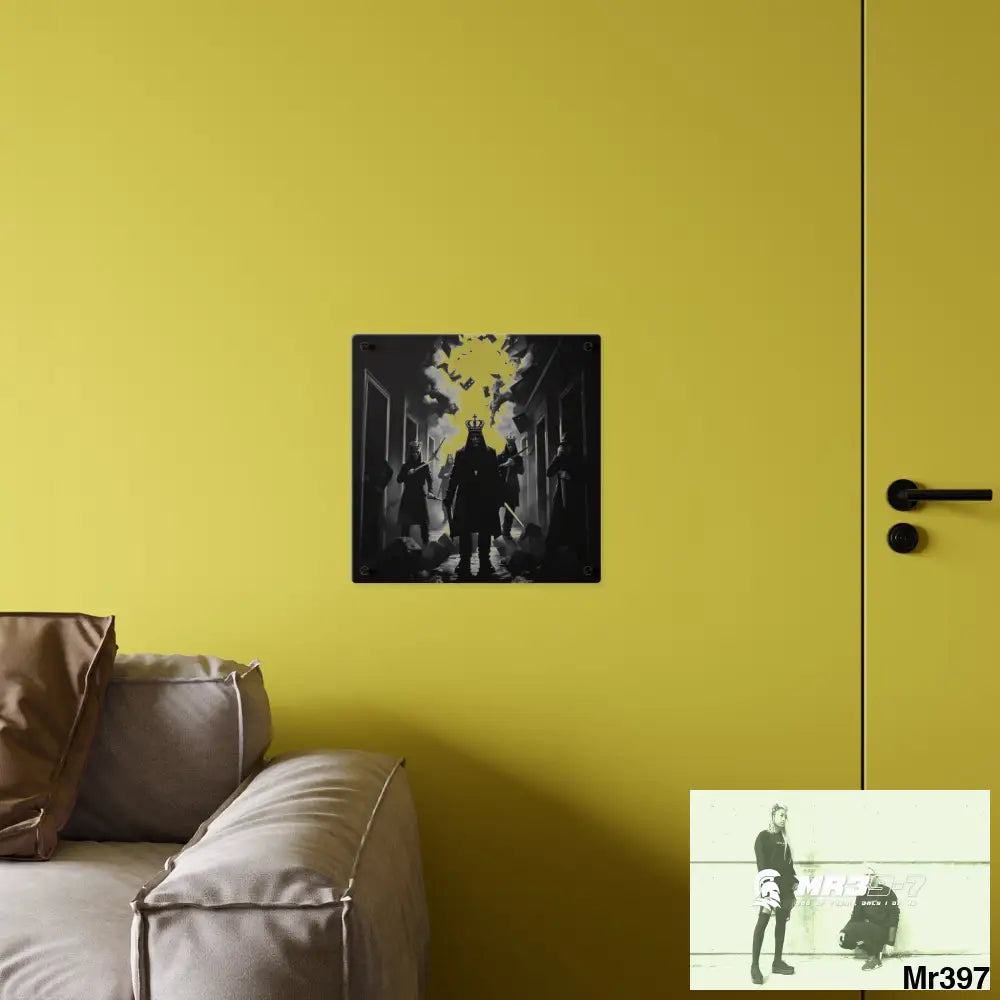 Hell Shadows no 5 2628 days Death Flat Covert Failures Ltd Edition no 22 Acrylic Wall Art Panels Home Decor