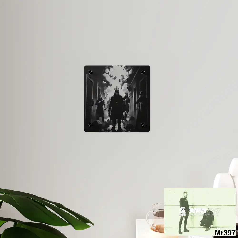 Hell Shadows no 5 2628 days Death Flat Covert Failures Ltd Edition no 22 Acrylic Wall Art Panels Home Decor