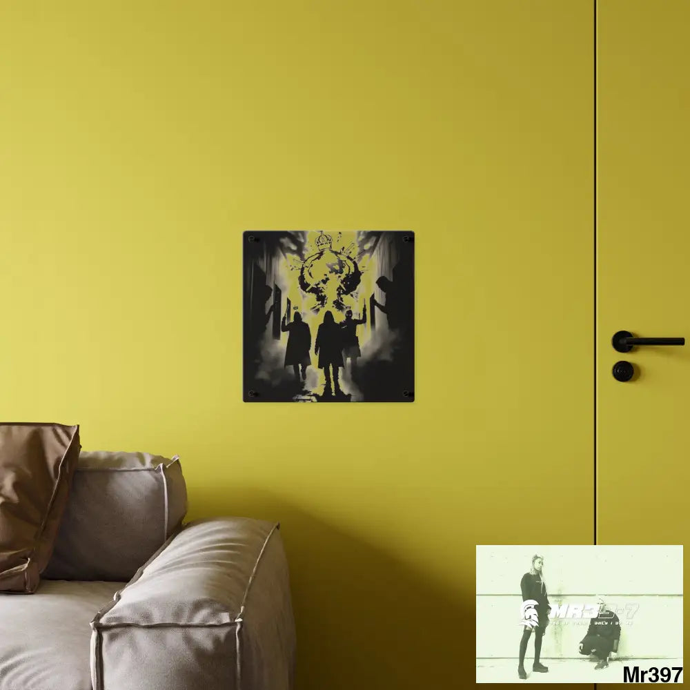 Hell Shadows no6 2628 days Death Flat Covert Failures Ltd Edition no 22 Acrylic Wall Art Panels Home Decor