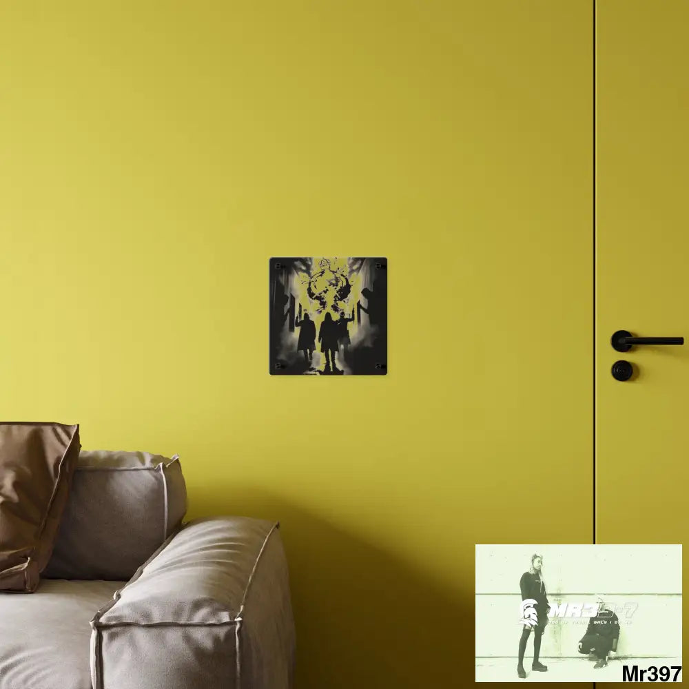 Hell Shadows no6 2628 days Death Flat Covert Failures Ltd Edition no 22 Acrylic Wall Art Panels Home Decor