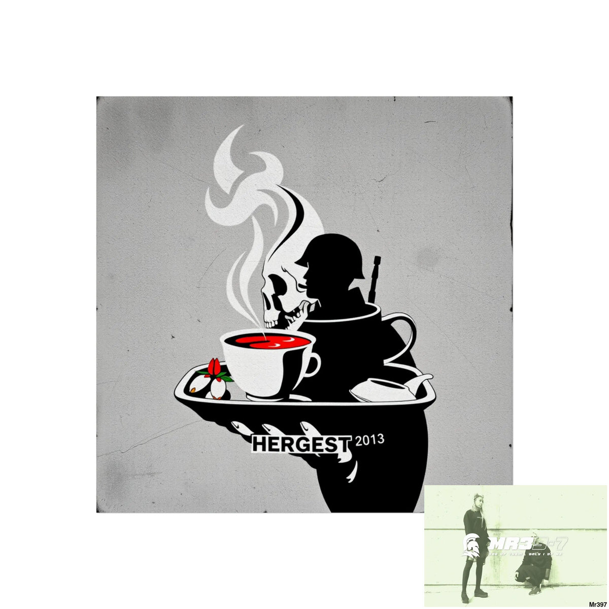 Hergest Cyanide Tea Assassination December 2013 no1 Fine Art Posters 16″ x 16″ / Matte Poster