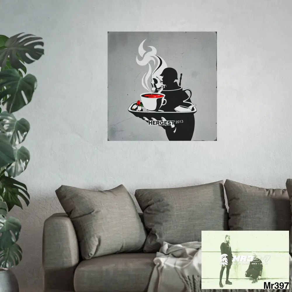 Hergest Cyanide Tea Assassination December 2013 no1 Fine Art Posters Poster