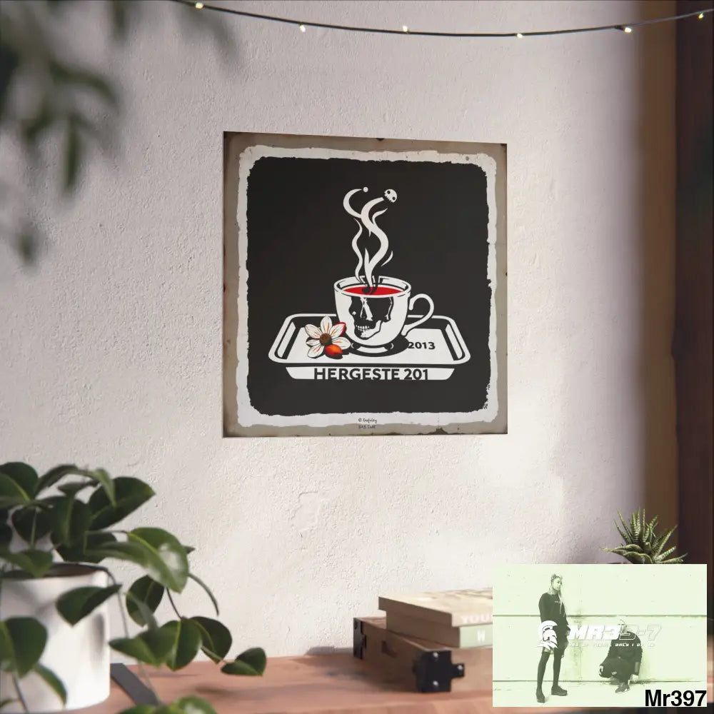 Hergest Cyanide Tea Assassination December 2013 no2 Fine Art Posters Poster