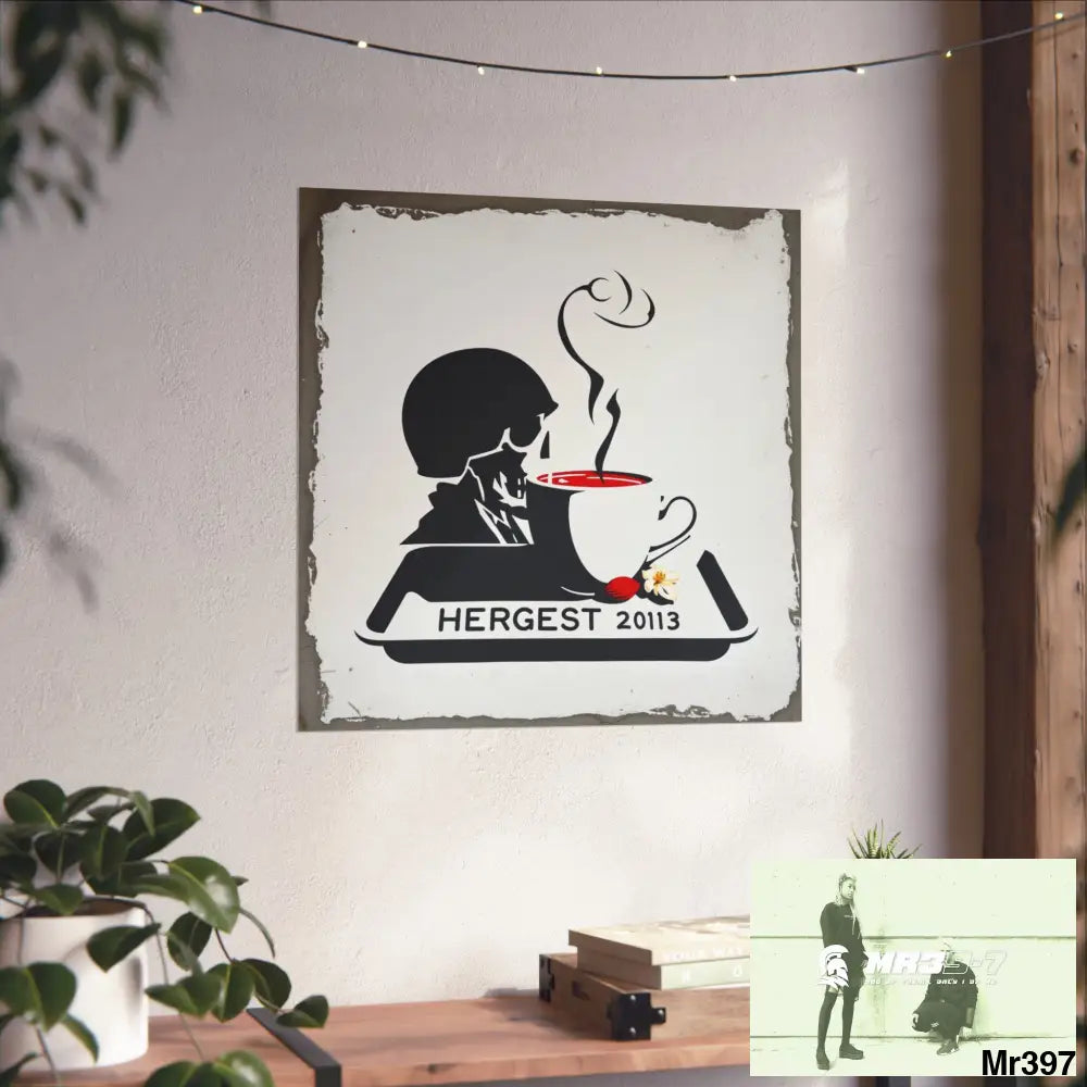 Hergest Cyanide Tea Assassination December 2013 no3 Fine Art Posters Poster