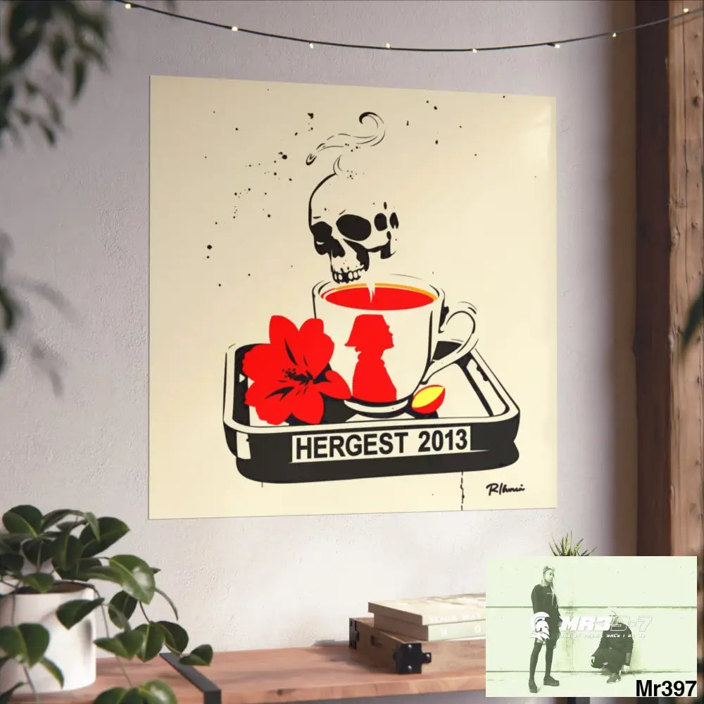 Hergest Cyanide Tea Assassination December 2013 no4 Fine Art Posters Poster