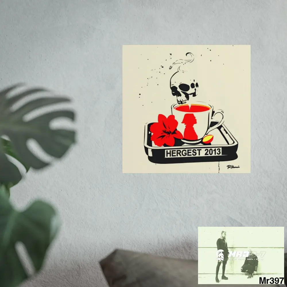 Hergest Cyanide Tea Assassination December 2013 no4 Fine Art Posters Poster