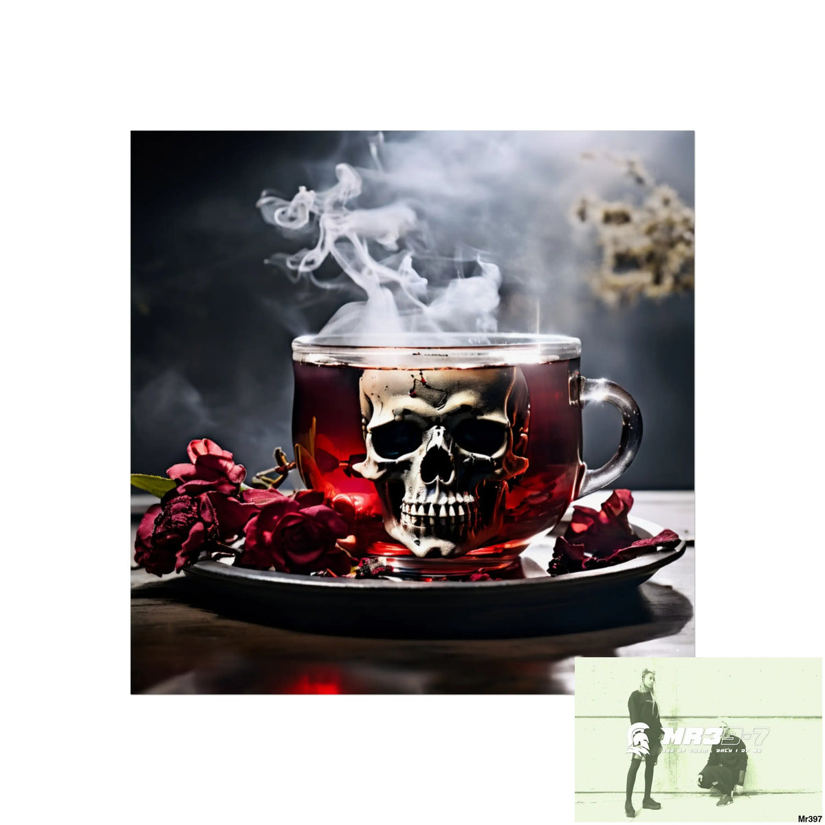 Hergest Cyanide Tea Assassination December 2013 no5 Fine Art Posters 16″ x 16″ / Matte Poster