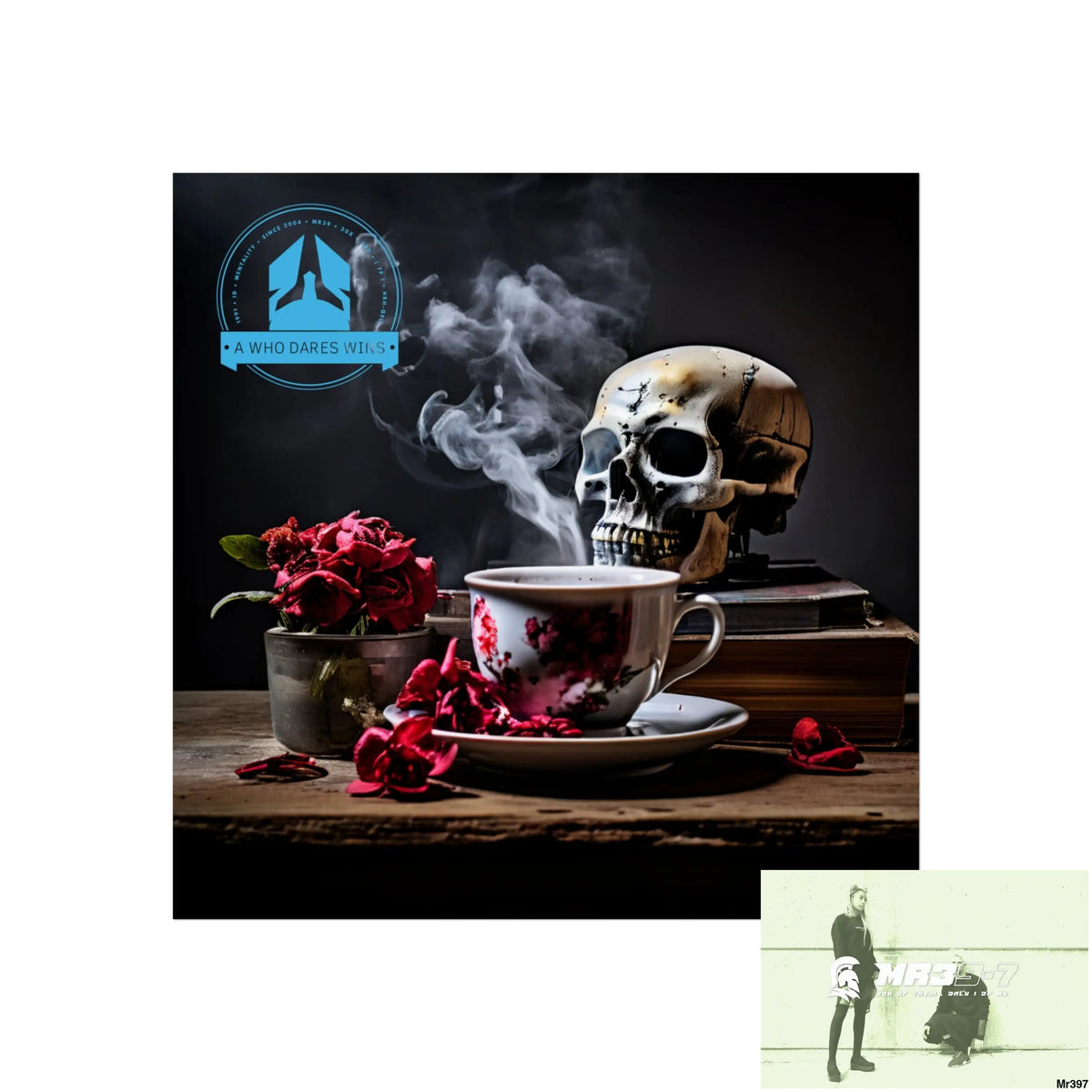 Hergest Cyanide Tea Assassination December 2013 no6 Fine Art Posters 16″ x 16″ / Matte Poster