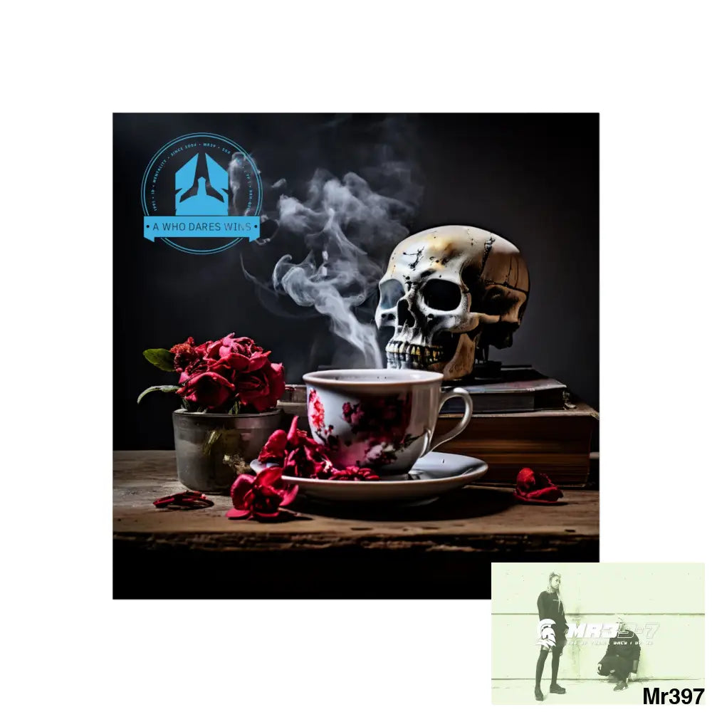 Hergest Cyanide Tea Assassination December 2013 no6 Fine Art Posters 16″ x 16″ / Matte Poster