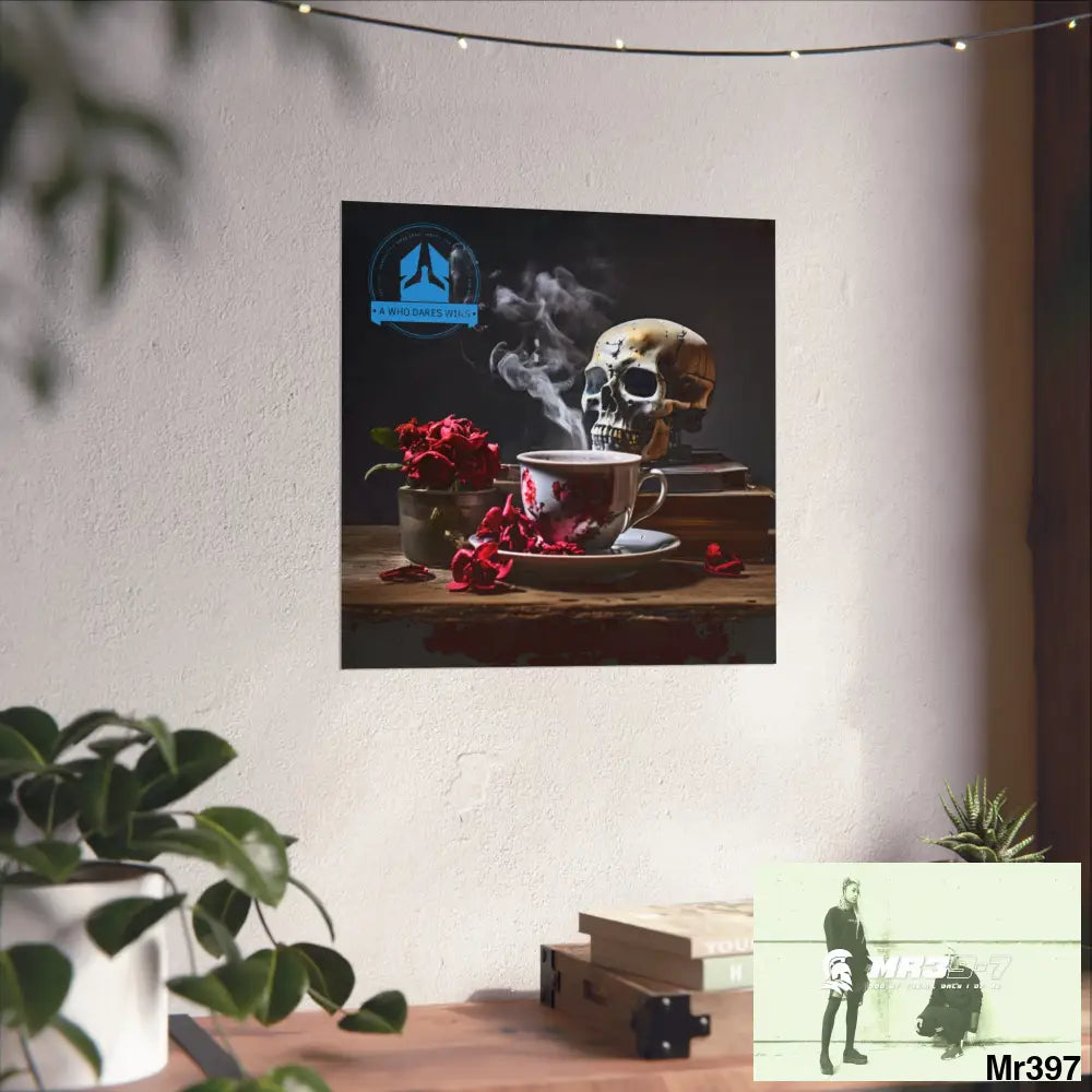 Hergest Cyanide Tea Assassination December 2013 no6 Fine Art Posters Poster