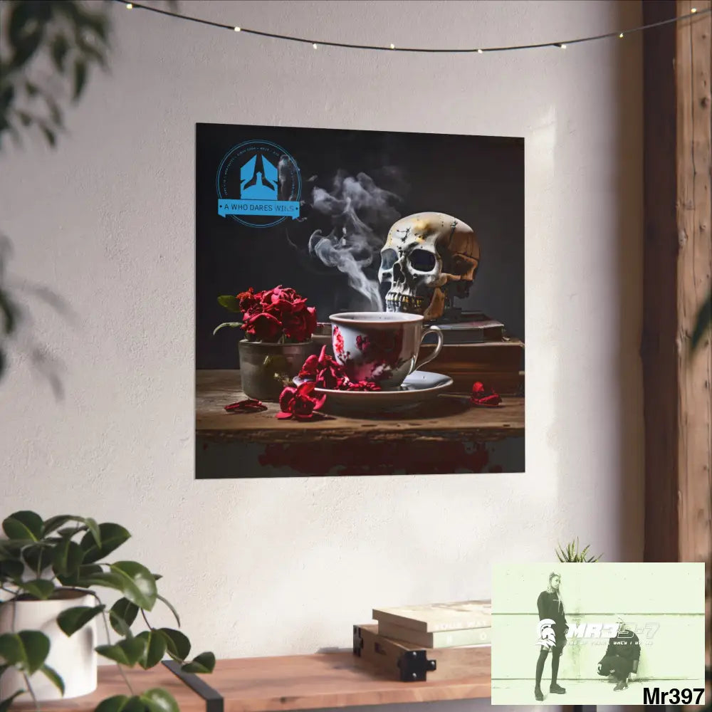 Hergest Cyanide Tea Assassination December 2013 no6 Fine Art Posters Poster