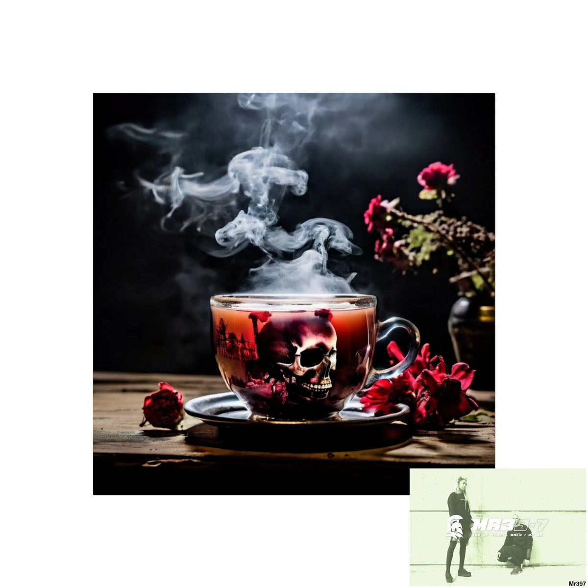 Hergest Cyanide Tea Assassination December 2013 no8 Fine Art Posters 16″ x 16″ / Matte Poster